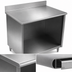 Thumbnail image #4 for Eagle Spec-Master 60-Inch x 24-Inch Open Front Stainless Steel Worktable with 4-1/2-Inch Backsplash