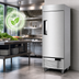 Thumbnail image #4 for Atosa 24-Inch One-Section Bottom-Mount Reach-In Freezer, 8.3 Cu. Ft., Stainless Steel, Solid Door