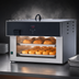 Thumbnail image #4 for Hatco Flav-R-Savor Pass-Through 2-Tier Humidified Countertop Heated Air Curtain Display Cabinet for Full-Size Sheet Pans