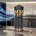 Thumbnail image #4 for Glastender Rembrandt 2-Faucet Air-Cooled Draft Dispensing Tower with Surface-Mount Drain Pan, Mirror Finish