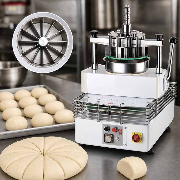 Product image #4 for Univex DR11 Semi-Automatic Bench Model Dough Divider/Rounder with 11-Portion Cutting Head