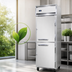 Thumbnail image #4 for Continental Refrigerator 1FSNHD One-Section Shallow Depth Half-Height Solid Door Reach-in Freezer