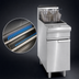 Thumbnail image #4 for Imperial Restaurant Series Range Match Gas Floor Fryer, Dual Tank, 25 lb. Per Tank, 140,000 BTU