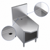 Thumbnail image #4 for Krowne Royal Series Underbar Frozen Drink Machine Stand, 18 Inch Wide x 29 Inch Deep, Stainless Steel