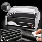 Thumbnail image #4 for APW Wyott (Middleby) X*PERT HRS-50 11-Roller Countertop Hot Dog Roller Grill with Stainless Steel Exterior and Infinite Controls
