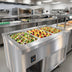 Thumbnail image #3 for Thurmaduke TCM-46PG-N7 Mobile 46-Inch Refrigerated Cold Food Well with NSF 7 Pan