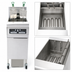 Thumbnail image #4 for RE High Efficiency Electric Floor Fryer with Built-In Filtration, 50 lb Oil Capacity
