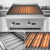Thumbnail image #5 for CookRite 24-Inch Heavy Duty Natural Gas Radiant Charbroiler with 2 Burners