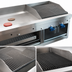 Thumbnail image #4 for Comstock-Castle 48-Inch Countertop Gas Char-Broiler, Griddle, and Cheesemelter Combination