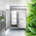 Thumbnail image #4 for Continental Refrigerator Designer Line D2FENSAPT 2-Section Wide Pass-Thru Freezer with Solid Doors