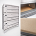 Thumbnail image #4 for Bakers Pride Super Deck Series Shallow-Depth Gas Pizza Deck Oven, 3 Chambers, 54