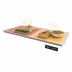 Thumbnail image #4 for Vollrath 68 Inch Flush Mount Drop-In Heated Warming Shelf with Dual Warming Zones, Stainless Steel, 120V