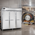 Thumbnail image #4 for Continental Refrigerator Designer Line DL3W-SA Three-Section Reach-In Heated Cabinet