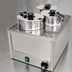 Thumbnail image #4 for Omcan Triple Wet Countertop Food Warmer with 3 x 4 Qt Capacity, Thermostatic Controls, 120V