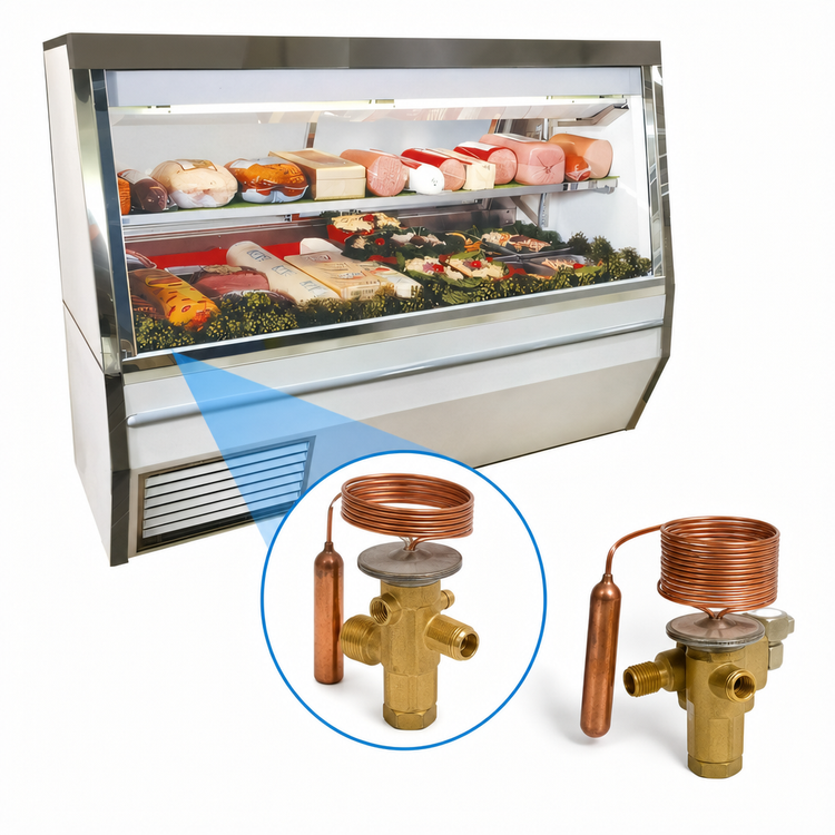 Product image #4 for Howard-McCray 34N Series Double Duty Remote Full-Service Deli Meat & Cheese Service Case, 144 Inch, Stainless Steel, LED Lighting