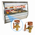 Thumbnail image #4 for Howard-McCray 34N Series Double Duty Remote Full-Service Deli Meat & Cheese Service Case, 144 Inch, Stainless Steel, LED Lighting