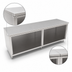 Thumbnail image #4 for John Boos Open Front Modular Base Work Table, 96 x 36 Inch, 16-Gauge Stainless Steel Top