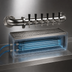 Thumbnail image #4 for Glastender Pipe Wall Draft Dispensing Tower, 6 Faucets, Glycol-Cooled, Mirror Finish