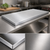 Thumbnail image #4 for John Boos Stainless Steel Countertop, 120 Inch x 42 Inch, Flat No-Backsplash