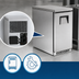 Thumbnail image #4 for True 24-Inch 1-Section Undercounter Freezer with Solid Door and Stainless Steel Exterior