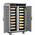 Thumbnail image #4 for Mobile Double-Compartment Stainless Steel Heated Holding Cabinet, 32 Full-Size Pan Capacity