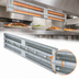 Thumbnail image #4 for Hatco Glo-Ray® Double Lighted Infrared Strip Heater, 84 Inch, Aluminum, 3420 Watts