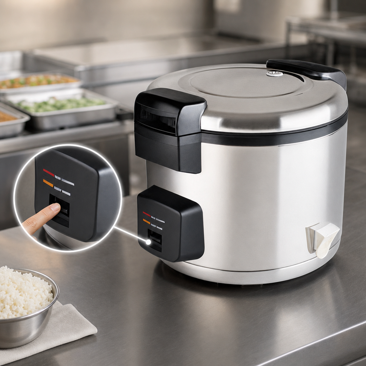 Product image #4 for Electric Countertop Commercial Rice Cooker/Warmer, 33-Cup Uncooked / 66-Cup Cooked