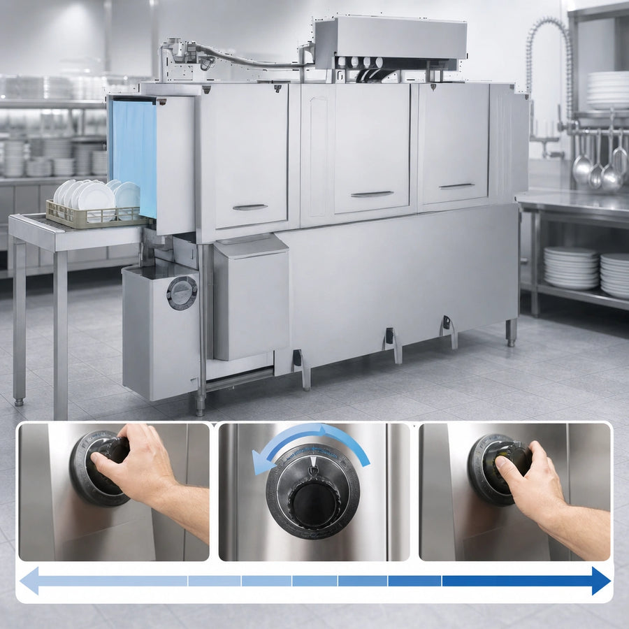Adjust-A-Peak Conveyor Speed