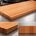 Thumbnail image #4 for Boos Block 144-Inch x 27-Inch x 3-Inch American Cherry Edge Grain Kitchen Countertop, Varnique Finish