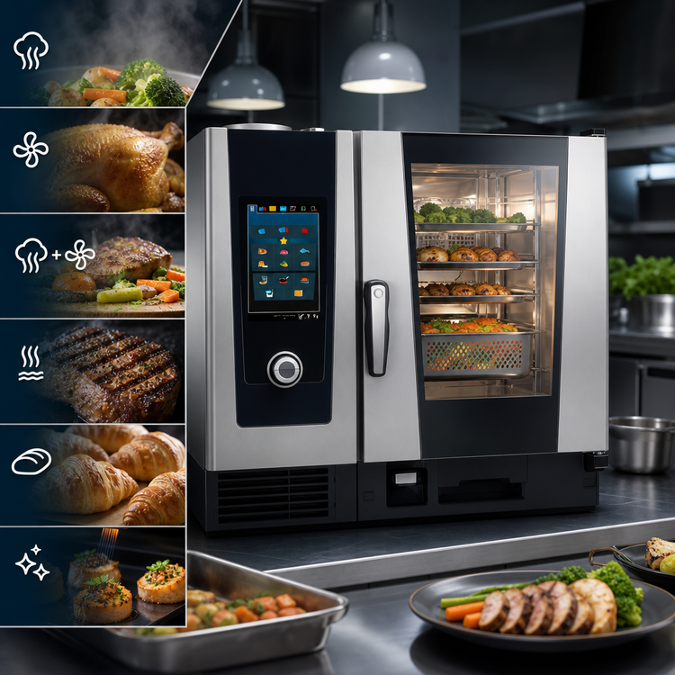 Product image #4 for RATIONAL iCombi Pro 6-Half Size Electric Countertop Combi Oven, 208/240V, 3-Phase
