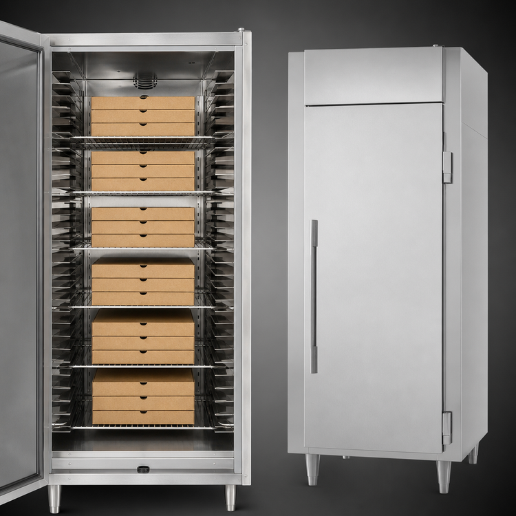 Product image #4 for Victory UltraSpec Heated Pass-Thru Pizza Holding Cabinet, 1 Section, 26.2 Cu. Ft., Standard Depth