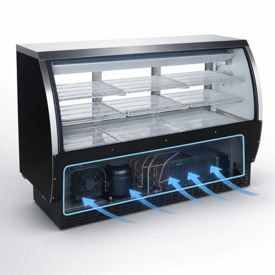Bottom-Mount Self-Contained Refrigeration
