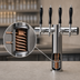 Thumbnail image #4 for Perlick Avenue 12-Faucet Glycol-Cooled Countertop T-Pipe Draft Beer Tower, Stainless Steel