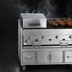 Thumbnail image #4 for Titan Chitwood 48-Inch Countertop Gas Smoke Broiler with Cast Iron Radiants