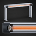 Thumbnail image #4 for Hatco Glo-Ray Designer Unlighted Infrared Strip Heater, 45-1/2 Inch Wide, 950W, Aluminum