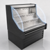 Thumbnail image #4 for Howard-McCray 35E Series Self-Contained Curved Open Merchandiser, 51-Inch, Black, LED