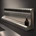 Thumbnail image #4 for Perlick 22-Faucet Modular Wall-Mount Glycol-Cooled Draft Beer Dispensing Tower, Back Exit