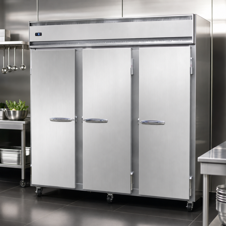 Product image #4 for Continental Refrigerator 3FESN Three-Section Extra-Wide Reach-In Freezer