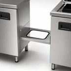 Thumbnail image #4 for BK Resources UB-TC Underbar Stainless Steel Trash Chute, 18-Gauge, Side-Attach for Two Underbar Units