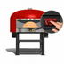 Thumbnail image #4 for Marra Forni NP70G Neapolitan Gas-Fired Round Brick Deck Pizza Oven on Stand