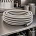 Thumbnail image #4 for Micro Matic Flexible Duct Tubing Beer Trunk Line Part, 25 Ft Length, 3-Inch O.D., Aluminum