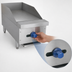 Thumbnail image #4 for Comstock-Castle 12-Inch Countertop Gas Griddle with 21-Inch Deep 3/4-Inch Polished Steel Plate