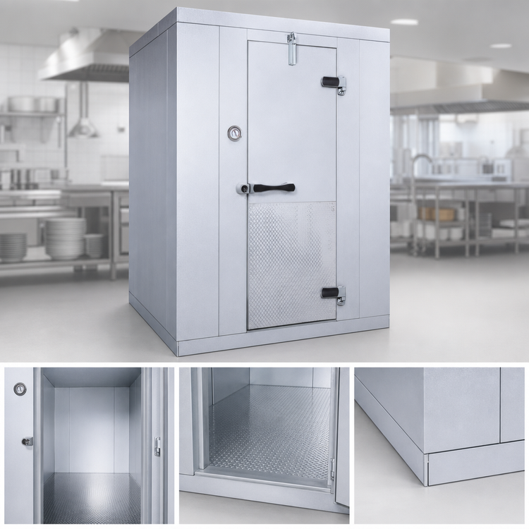 Product image #4 for Kolpak Kold-Front Indoor Walk-In Cooler with Remote Refrigeration, With Floor, 12' x 6' x 7'6"