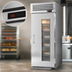 Thumbnail image #4 for Turbo Air PRO-26H2-G-RT Roll-Thru One-Section Heated Holding Cabinet with Glass Doors
