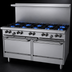 Thumbnail image #4 for Garland G Starfire Pro Series 60-Inch Gas Restaurant Range with 10 Open Burners and 2 Standard Ovens
