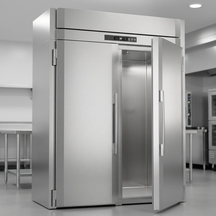 Product image #3 for UltraSpec™ FIS-2D-S1-XH-HC Two-Section Extra High Roll-In Freezer