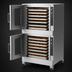 Thumbnail image #4 for BakeMax Commercial Double Deck Gas Convection Oven, 18 Full-Size Tray Capacity, 360,000 BTU