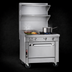 Thumbnail image #4 for Southbend Platinum 32-Inch Heavy Duty Gas Range with 2 Open Burners and 16-Inch Hot Top