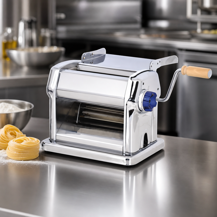 Product image #4 for Trento Manual Stainless Steel Pasta Sheeter with 8.25-Inch Roller Length