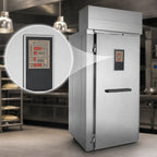 Thumbnail image #4 for Baxter Manufacturing RPW1S-40.5"D-FL Roll-In Retarder/Proofer Cabinet, Single Wide, Stainless Steel, Digital Controls, Remote Refrigeration
